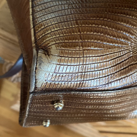 NOT FOR SALE Brahmin Snake Design Handbag - Picture 8 of 15